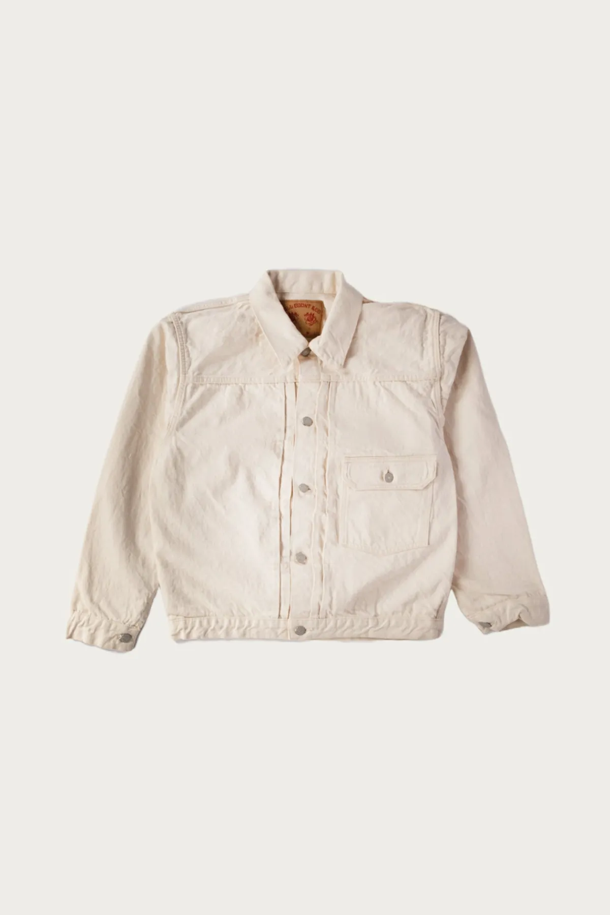 Fullcount 2107EC - Type 1 Denim Jacket - Ecru< Coats, Jackets, And Vests
