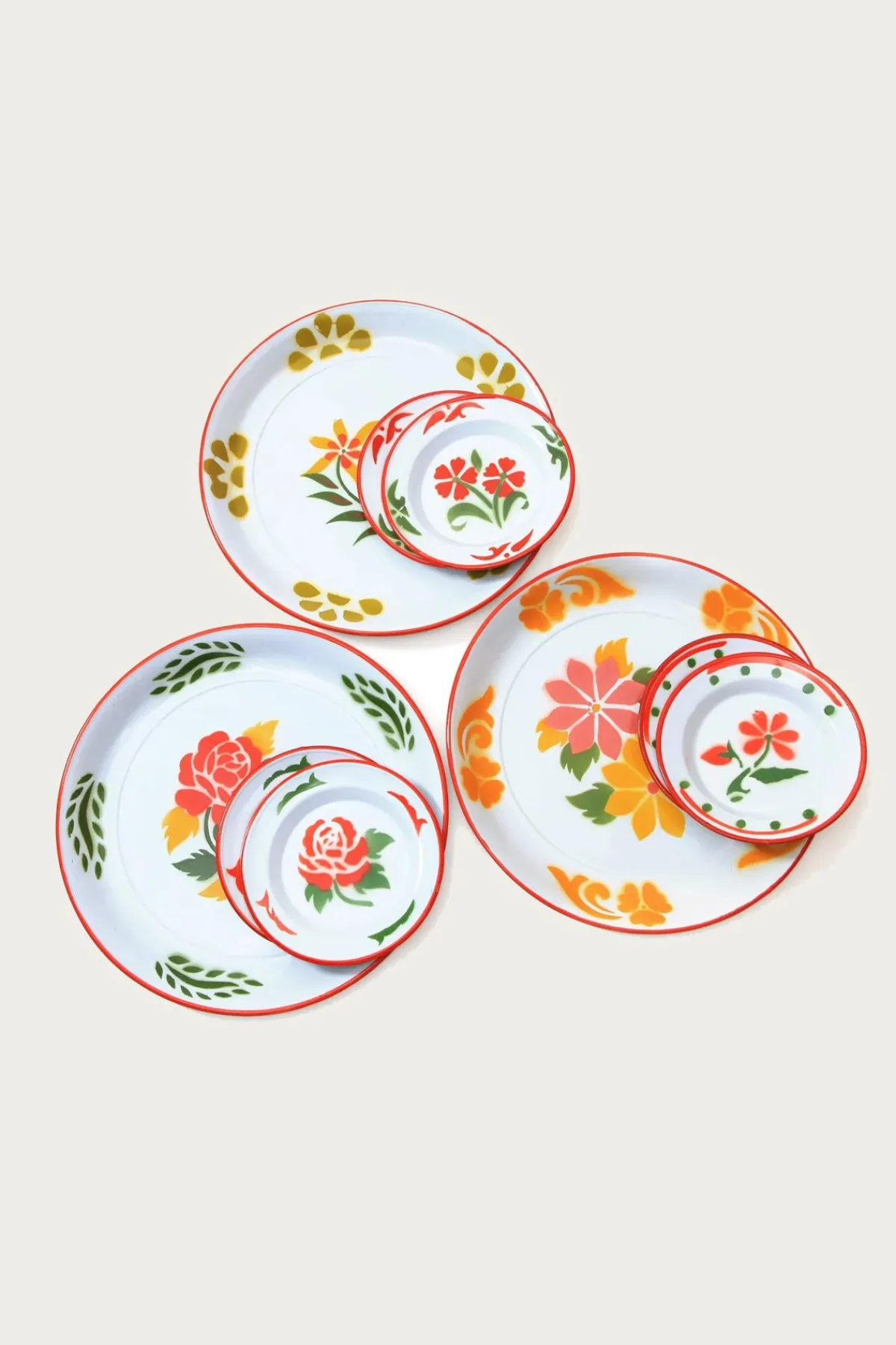 Puebco Enamel Serving Set< Homegoods