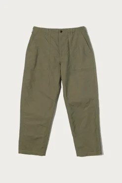 Engineered Garments Fatigue Pant - Olive Cotton Double Cloth< Pants