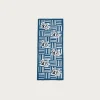 Beams Japan fennica Swallow Handkerchief - Blue< Accessories