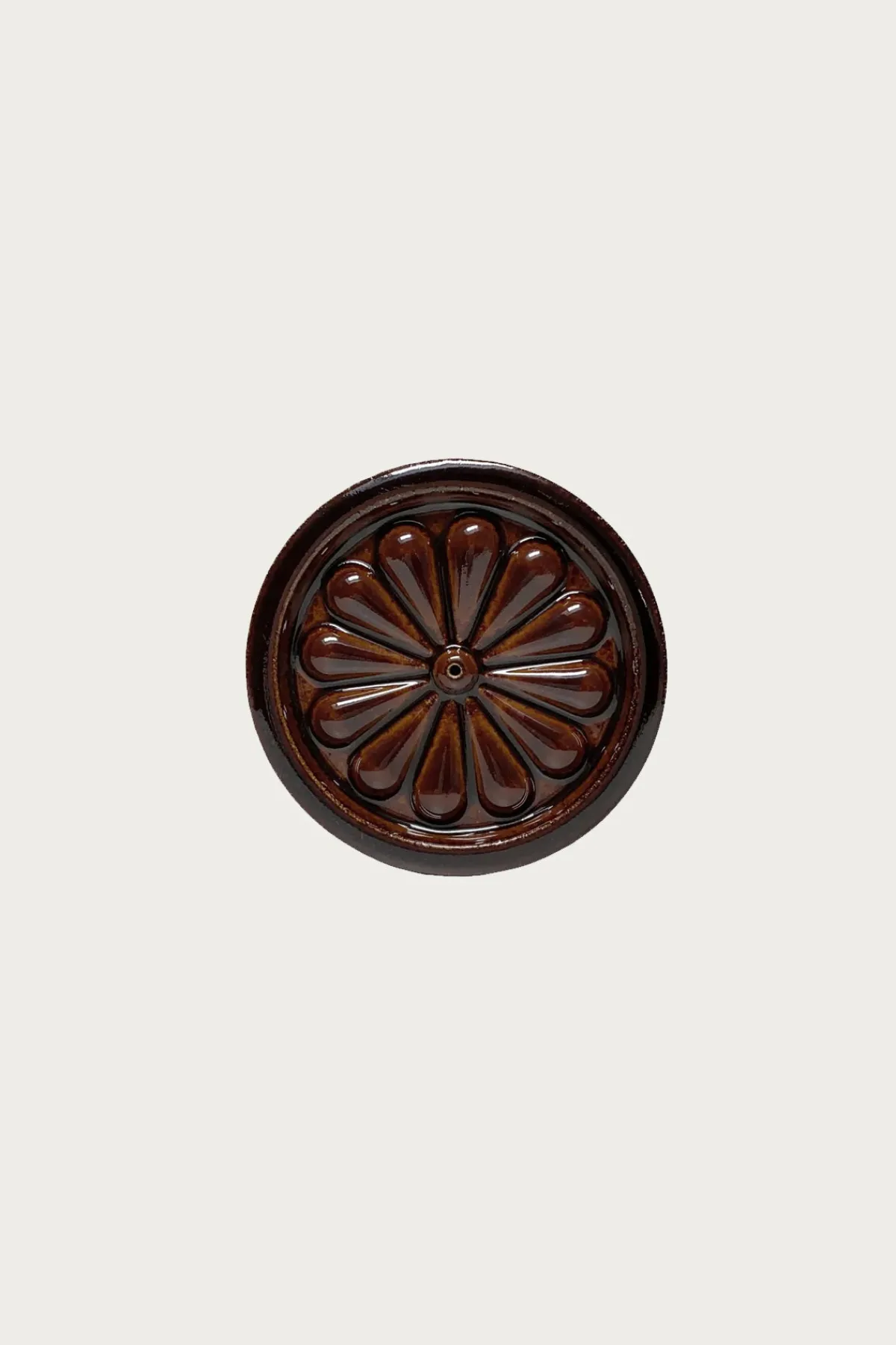 Binu Binu Flower Roof Tile Incense Holder - Earth< Homegoods