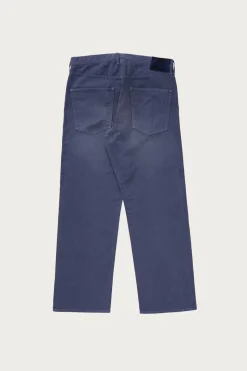 Visvim Fluxus 01 Wide G. Cords - Blue< Pants