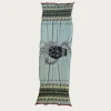 Kapital Fulling Wool Scarf COPTIC SKULL - Green< Accessories