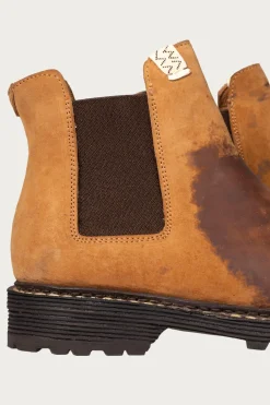 Visvim Gornergrat Mid-Folk - Lt. Brown< Footwear