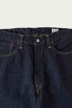 orSlow Grand Dad's Fit Denim Pants - One Wash< Denim