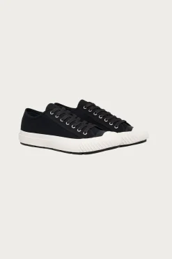 P.F. Flyers Grounder Lo - Black/Sea Salt< Footwear