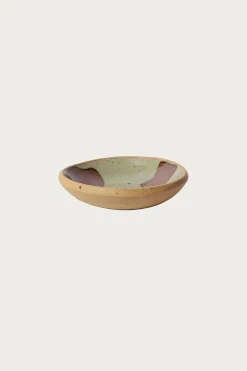 Beams Japan Hamadagama Round Plate - White/Brown< Homegoods