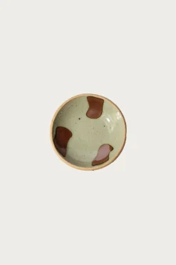 Beams Japan Hamadagama Round Plate - White/Brown< Homegoods