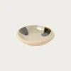 Beams Japan Hamadagama Round Plate - White/Olive< Homegoods