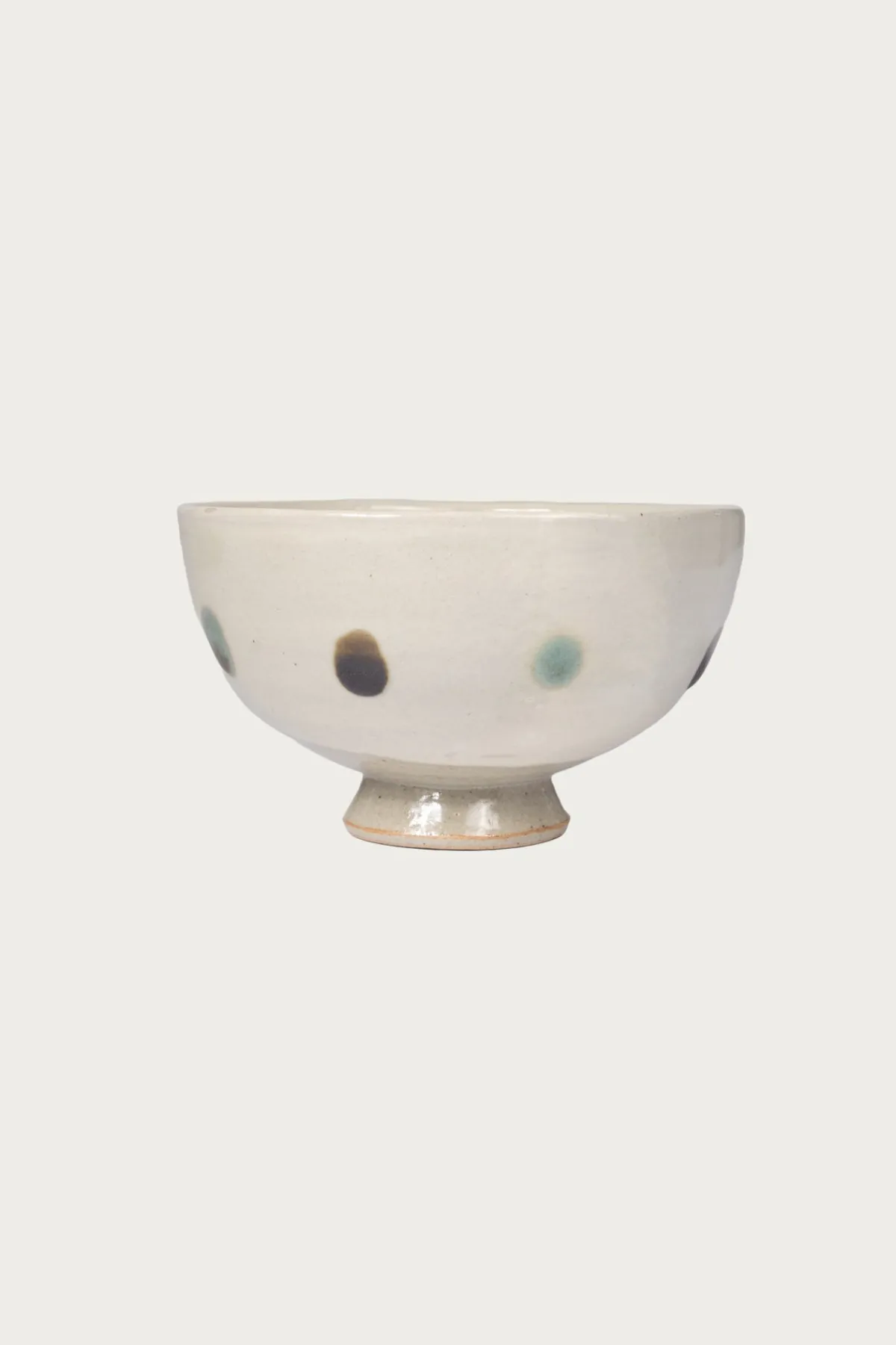 Beams Japan Hamadagama x fennica Ceramic Bowl - Blue/Brown Dots< Homegoods