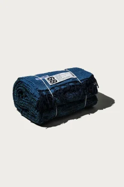 Puebco Handloomed Recycled Yarn Rug - Blue< Homegoods