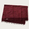 Puebco Handloomed Recycled Yarn Rug - Burgundy< Homegoods