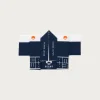Beams Japan Happi Hand Towel - Navy< Homegoods