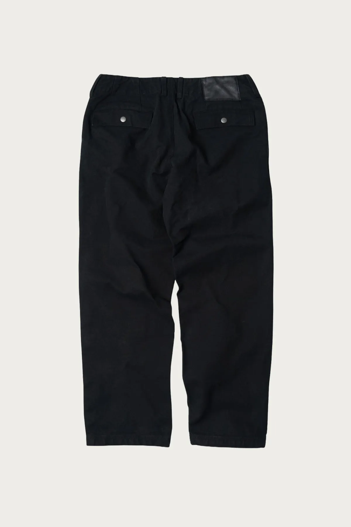 FrizmWORKS Heavy Canvas Destroyed Double Knee Pants - Black< Pants