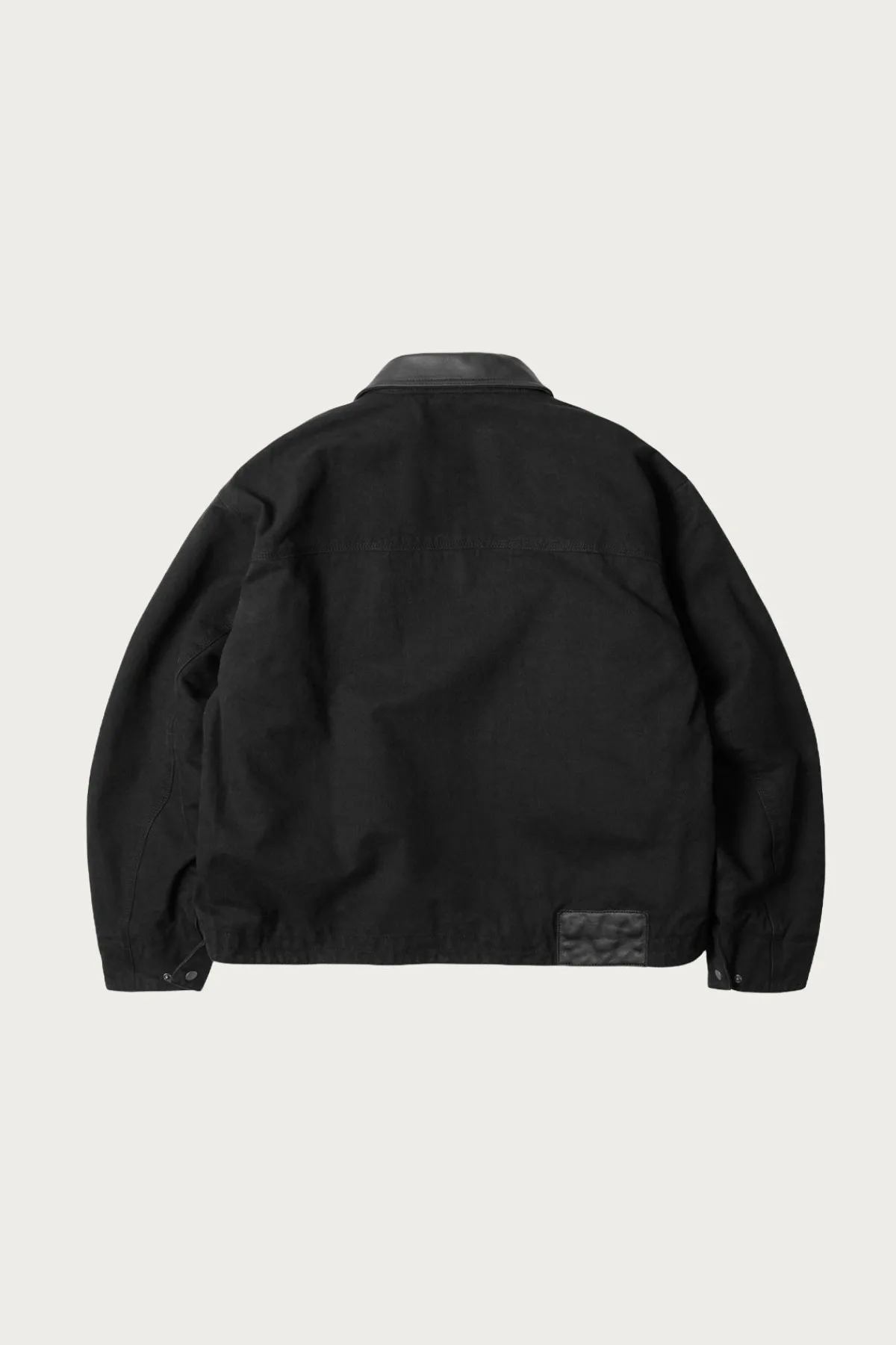 FrizmWORKS Heavy Canvas Destroyed Work Jacket - Black< Coats, Jackets, And Vests