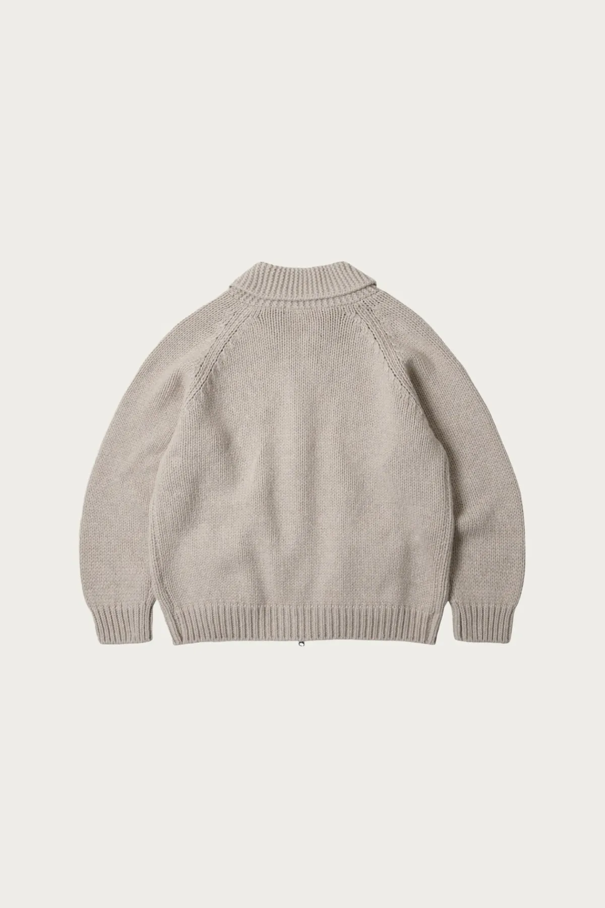 FrizmWORKS Heavy Cowichan Zipup Cardigan - Oatmeal< Sweaters