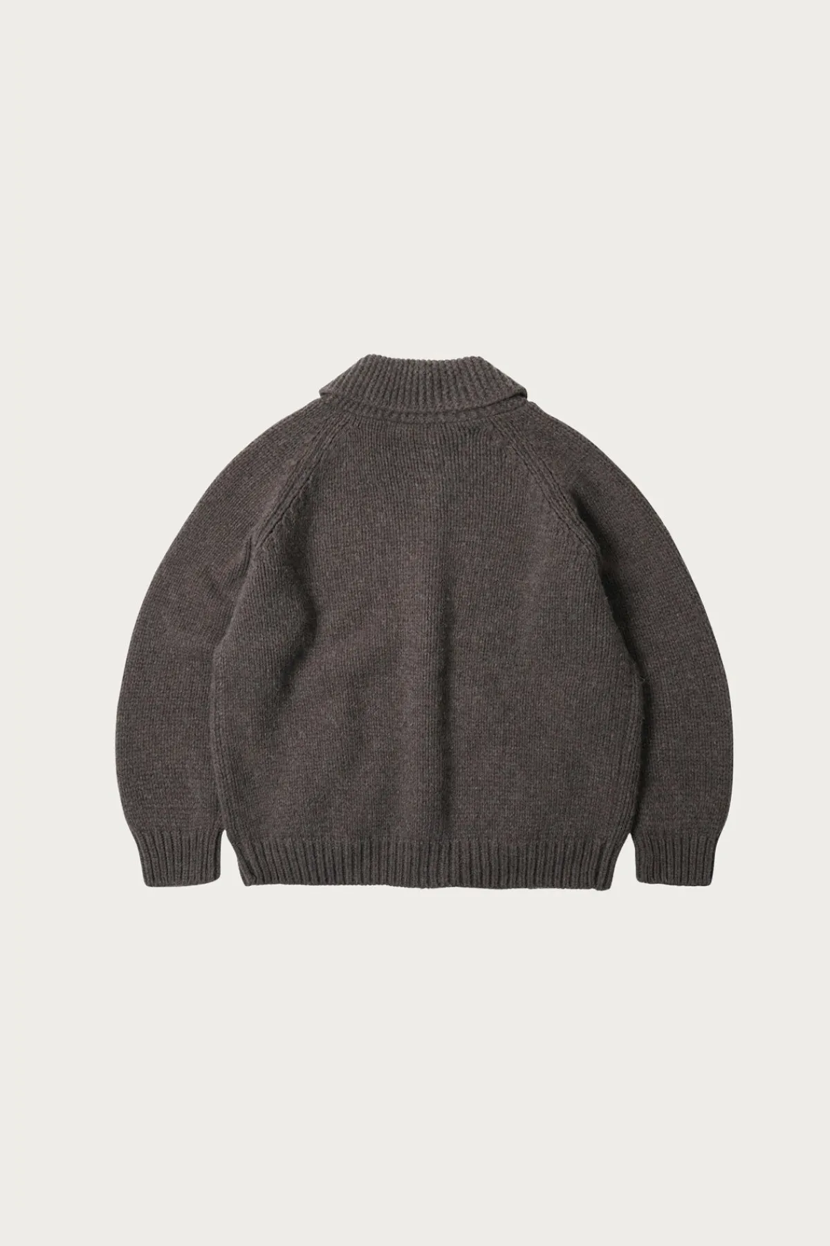 FrizmWORKS Heavy Cowichan Zipup Cardigan - Sephia< Sweaters