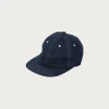 Beams Plus Herringbone 6Panel Cap - Indigo< Accessories