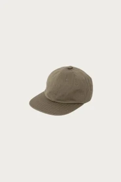 Beams Plus Herringbone 6Panel Cap - Olive< Accessories