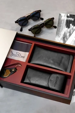 Shady Character Eyewear James Dean Clip Set - Arnie - Black/Blue Clip< Eyewear|Accessories