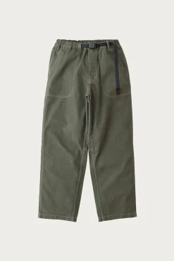 Gramicci Japanese Slub Denim Pant - Dark Sage< Pants