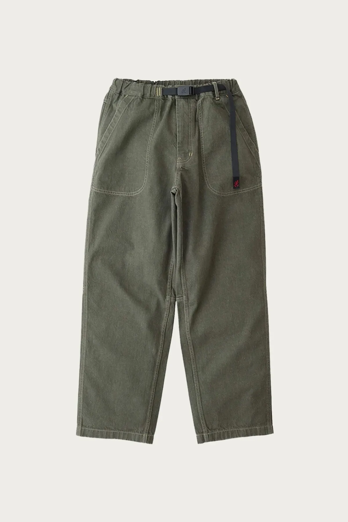 Gramicci Japanese Slub Denim Pant - Dark Sage< Pants