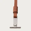Niceness L. Days T-Bar & Leather Strap - Long - Brown< Accessories