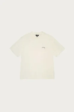 Stüssy Lazy SS Tee - White< Tees And Sweats