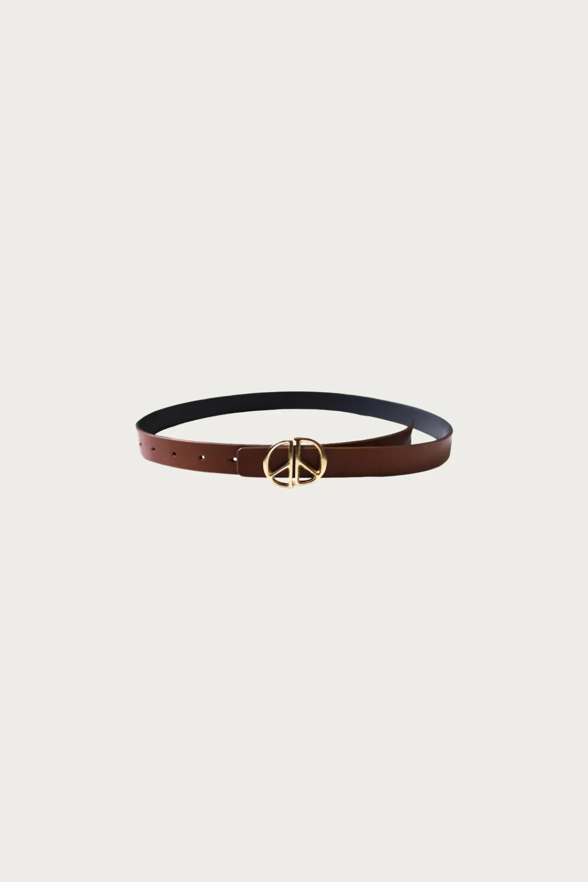 Kapital Leather DD Buckle Belt - Brown< Accessories