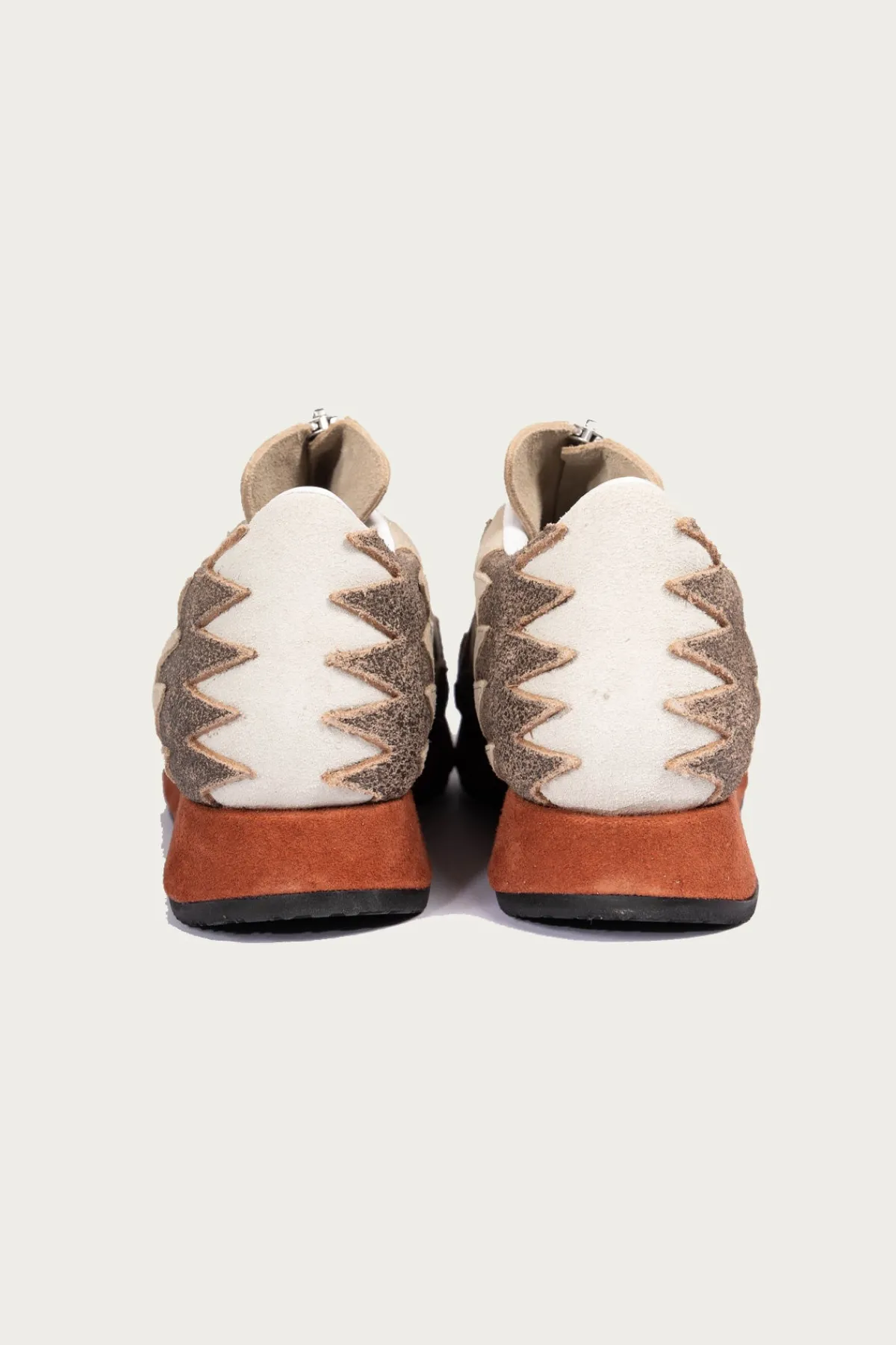 Kapital Leather NAVAJO Spallow Sneaker - Beige< Footwear