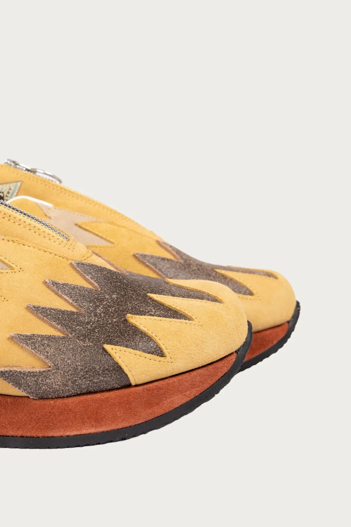 Kapital Leather NAVAJO Spallow Sneaker - Mustard< Footwear