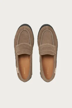 Hender Scheme Loafer #2146 - Sand Beige Suede< Footwear