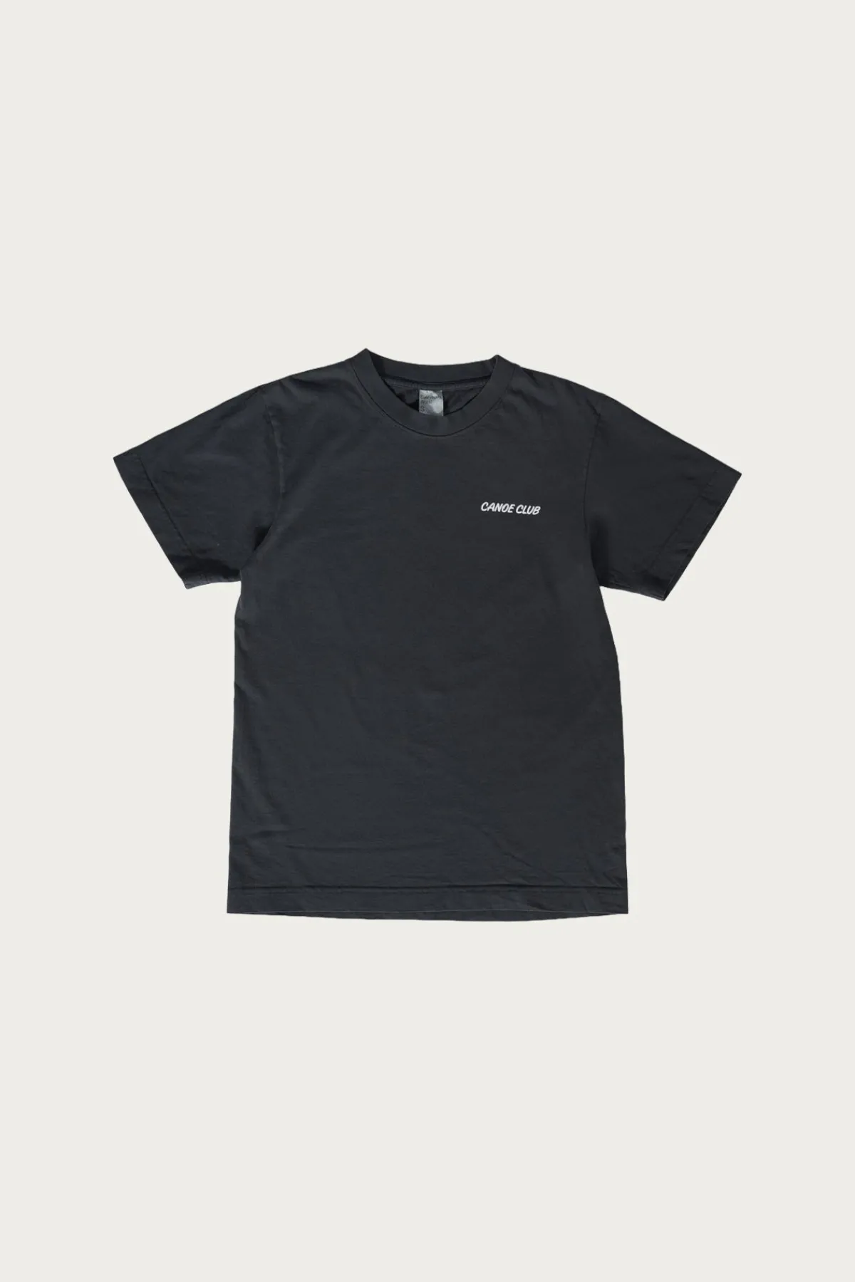 Canoe Club Collaborations Logo Tee - Graphite< Tees And Sweats