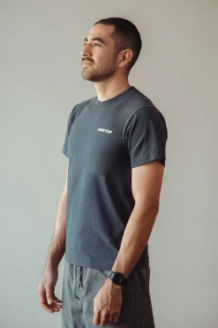 Canoe Club Collaborations Logo Tee - Graphite< Tees And Sweats