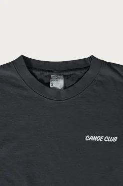 Canoe Club Collaborations Logo Tee - Graphite< Tees And Sweats
