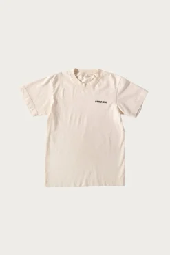 Canoe Club Collaborations Logo Tee - Parchment< Tees And Sweats