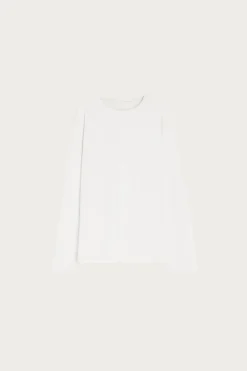 Lemaire Long Sleeve T-Shirt - Light Cream< Tees And Sweats