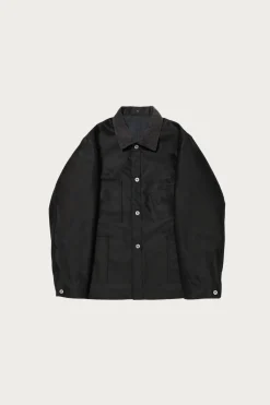 Taiga Takahashi Lot. 304 Blanket Lining Coverall - Black< Coats, Jackets, And Vests