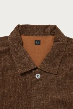 Taiga Takahashi Lot. 303 Coverall Jacket - Melange Brown< Coats, Jackets, And Vests