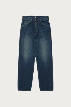 Taiga Takahashi Lot. 702 Denim Trousers - Damaged Indigo< Denim