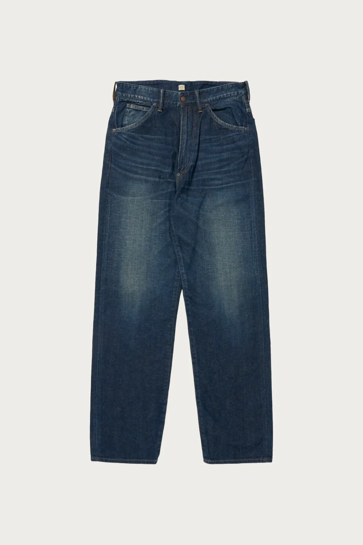 Taiga Takahashi Lot. 702 Denim Trousers - Damaged Indigo< Denim