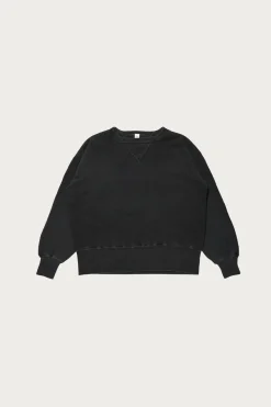 Taiga Takahashi Lot. 603 Sweatshirt - Sumi Dyed Black< Sweaters
