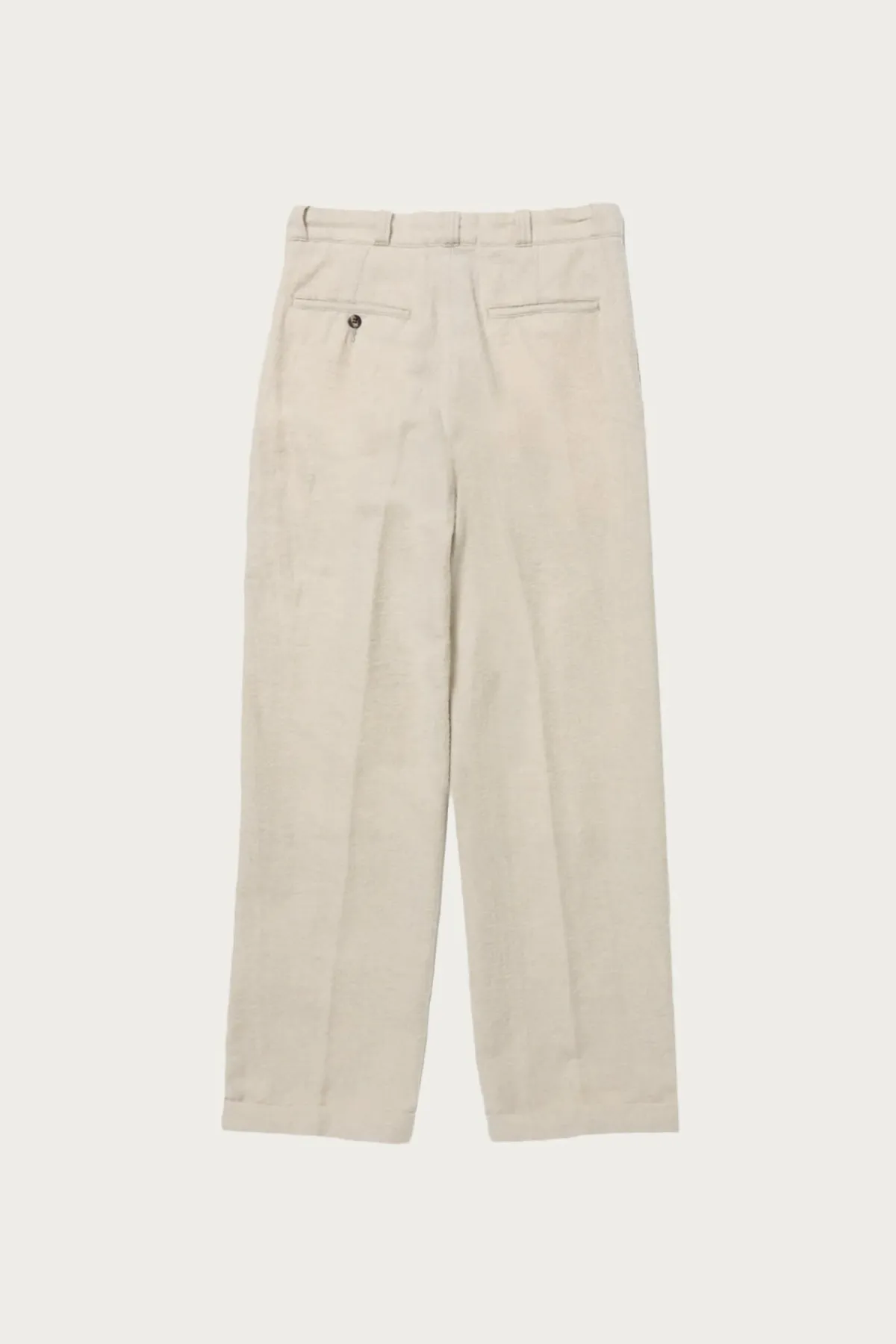 Taiga Takahashi Lot. 201 Work Trousers - Ivory< Pants