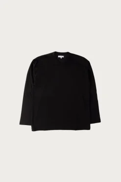 Lady White Co. L/S Football T-Shirt - Black< Tees And Sweats