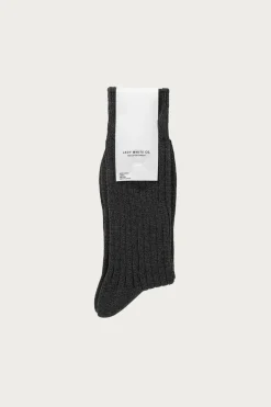 Lady White Co. LWC Socks - Black Melange< Accessories