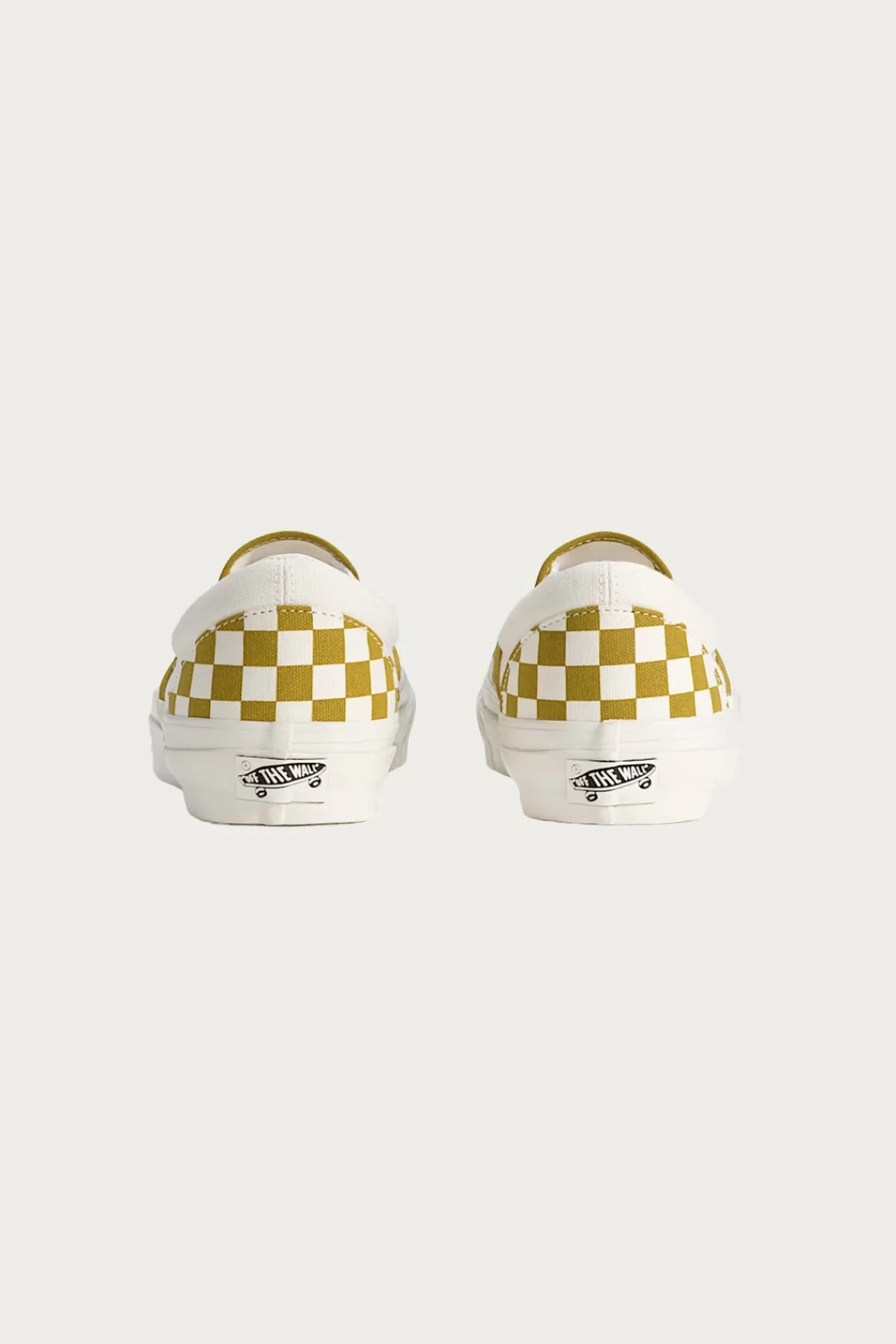 Vans LX Classic Slip-On 98 - Checkerboard Burnt Gold< Footwear