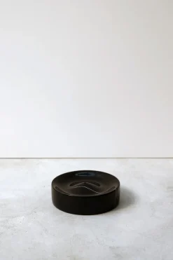 Binu Binu Marble Incense Holder - Black Marquina Marble< Homegoods