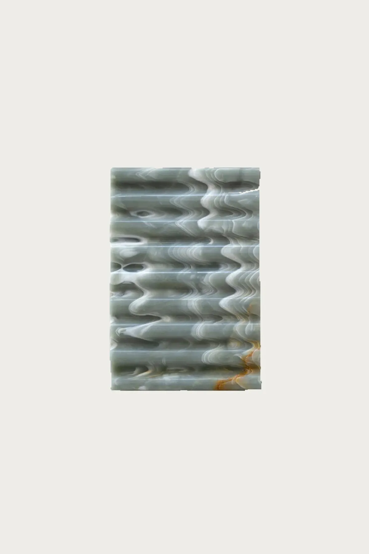 Binu Binu Marble Soap Dish - Blue Marble (Ochre Variation)< Homegoods