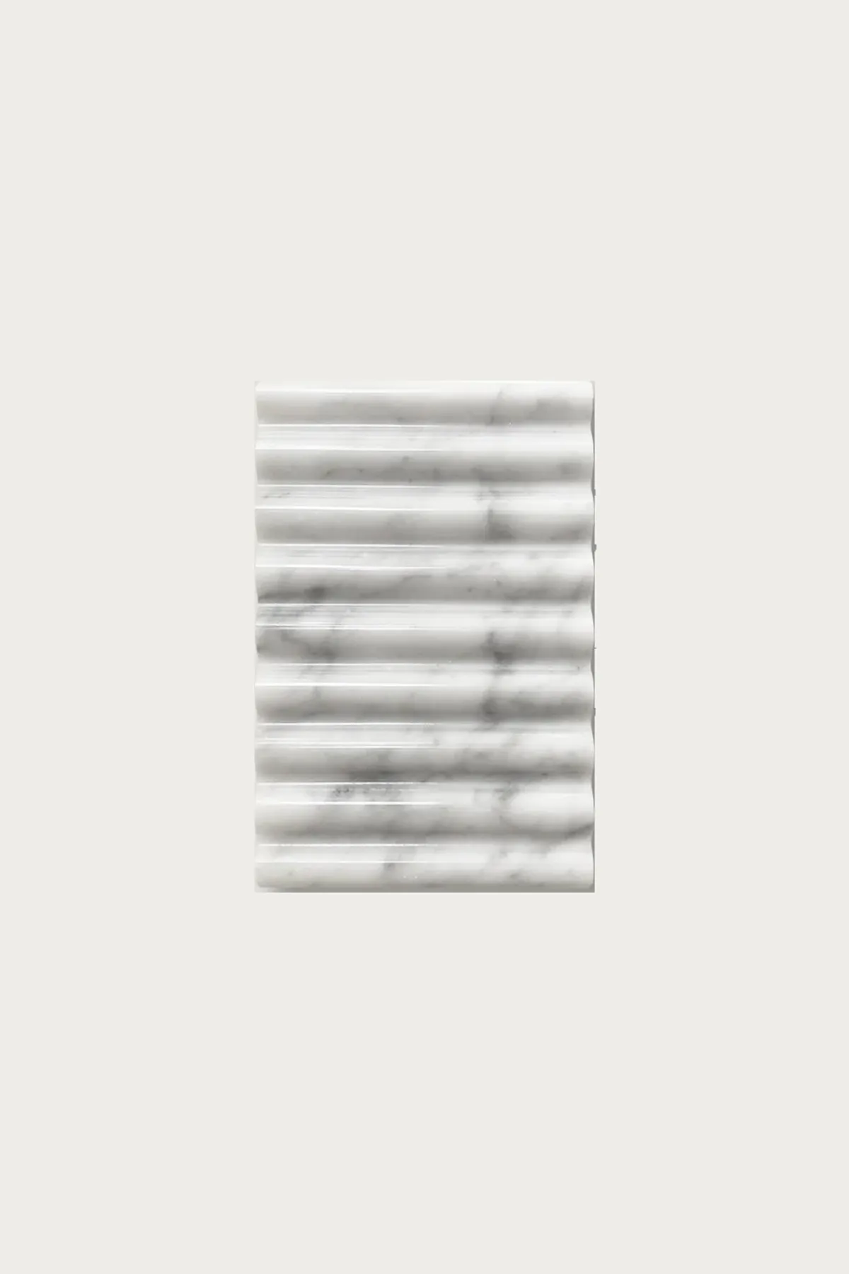 Binu Binu Marble Soap Dish - Carrara Marble< Homegoods