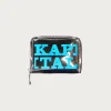 Kapital Mirror Leather THUMBS-UP Mini Wallet - Sax< Accessories